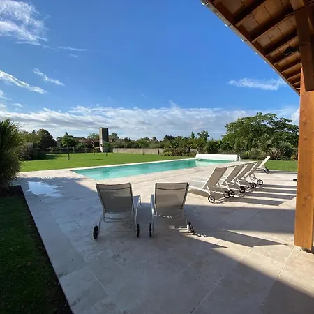 Villa Large House Near Marciac & Heated Salt Water Pool *