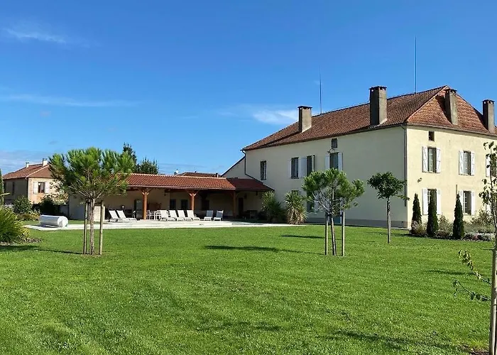 Villa Large House Near Marciac & Heated Salt Water Pool Plaisance (Gers)